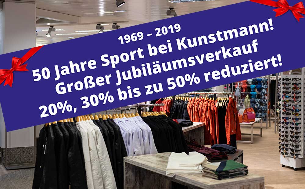 50 Jahre Sport bei Kunstmann!